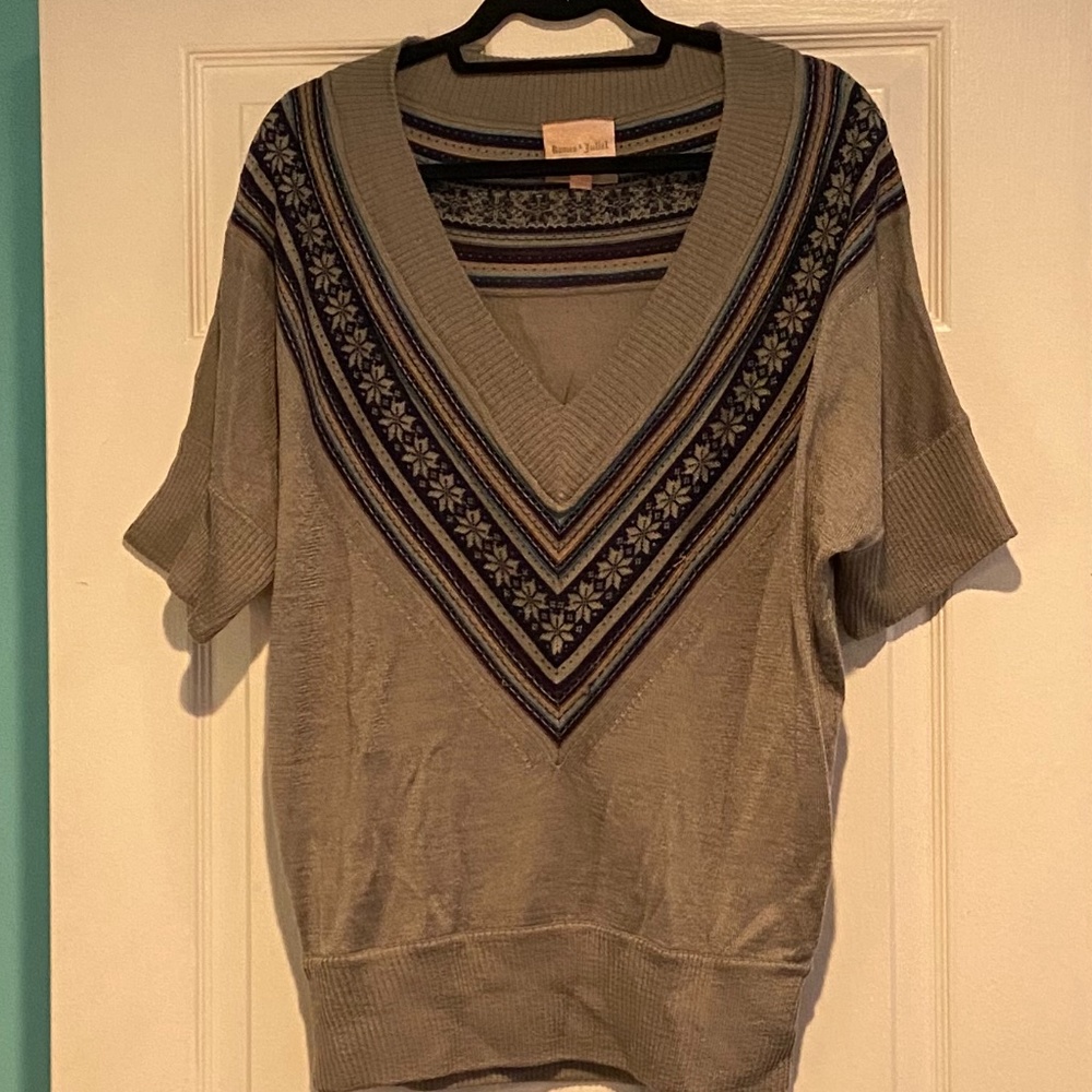 Romeo and Juliet Couture Wool Sweater